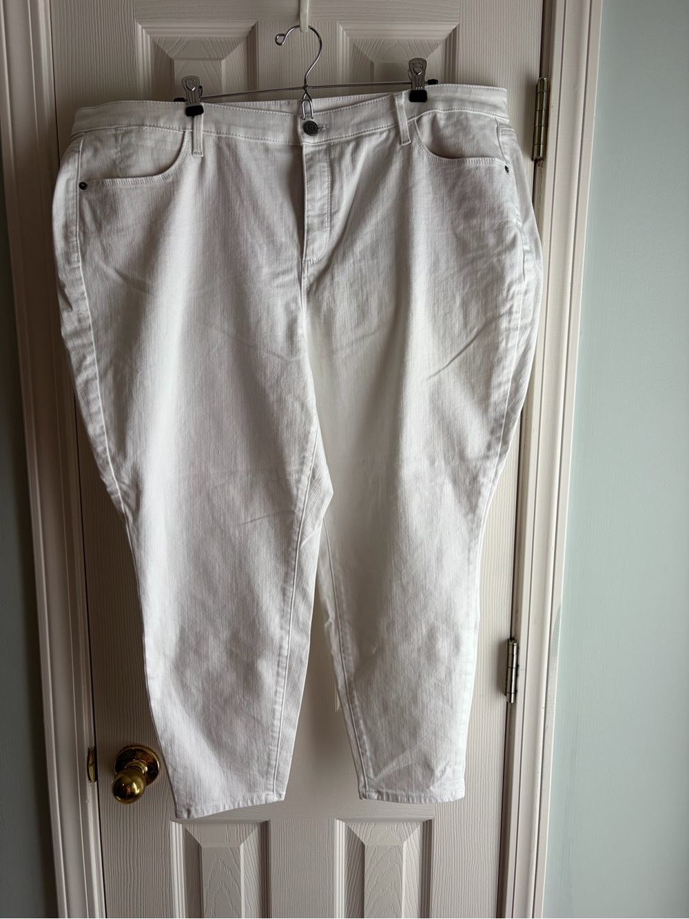 Talbots White Flawless High Waist Jegging